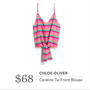 Chloe Oliver Striped Caroline Tank